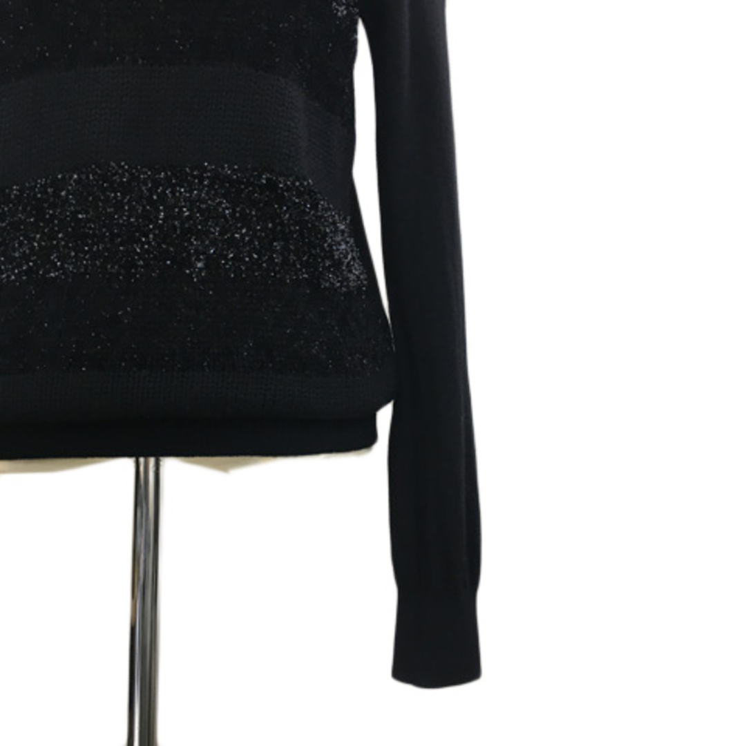 other(アザー)のバレンザスポーツ セーター ニット プルオーバー ラメ 長袖 40 黒 レディースのトップス(ニット/セーター)の商品写真