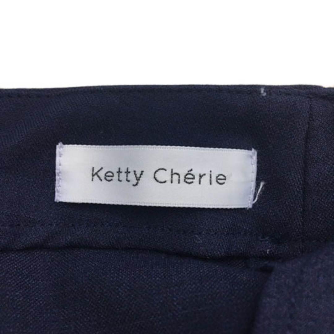 ketty(ケティ)のケティ Cherie パンツ ワイド ロング ラップ風 ベルト 2 紺 レディースのパンツ(その他)の商品写真