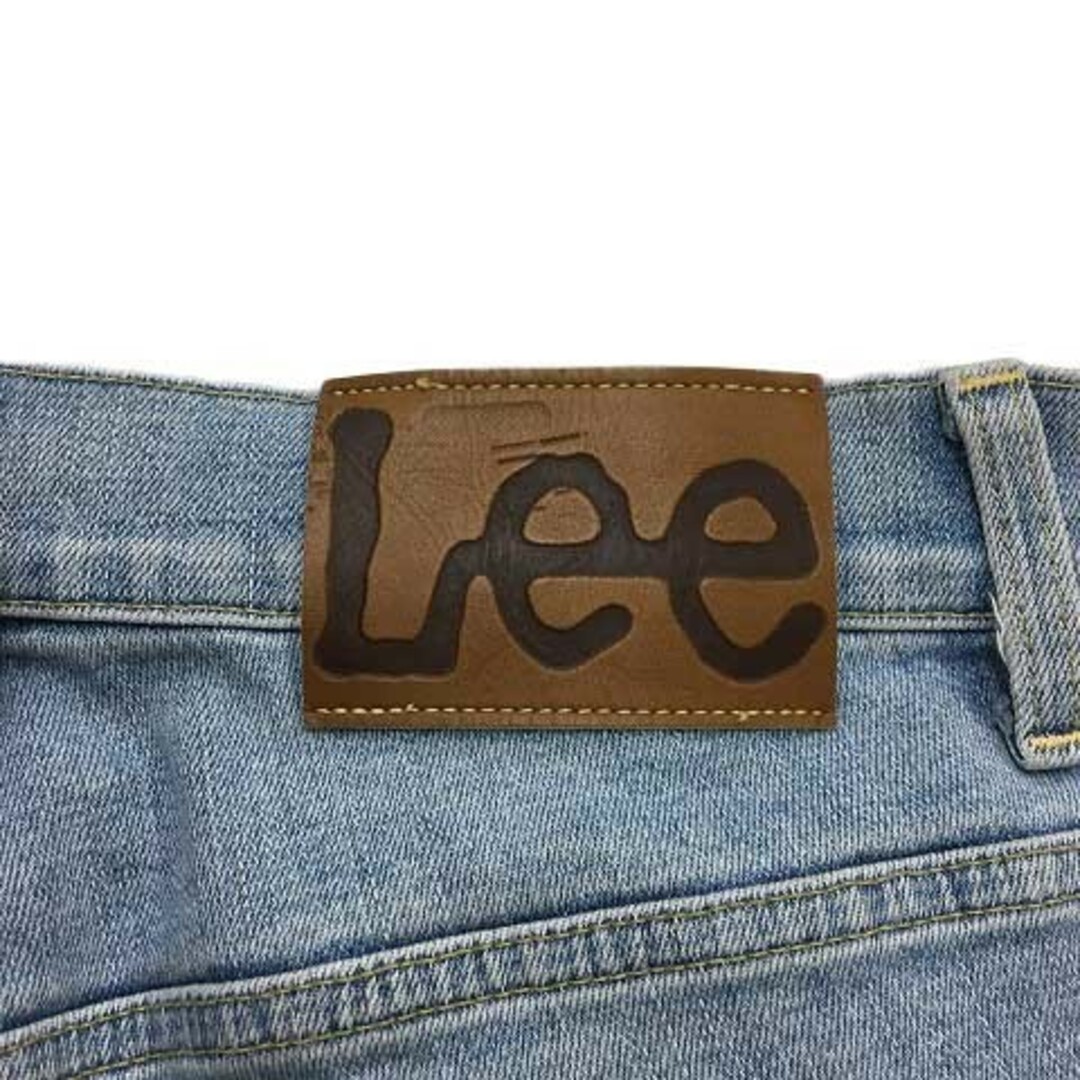 Lee(リー)のリー パンツ デニム ジーンズ スキニー ロング ダメージ加工 28 水色 青 レディースのパンツ(デニム/ジーンズ)の商品写真