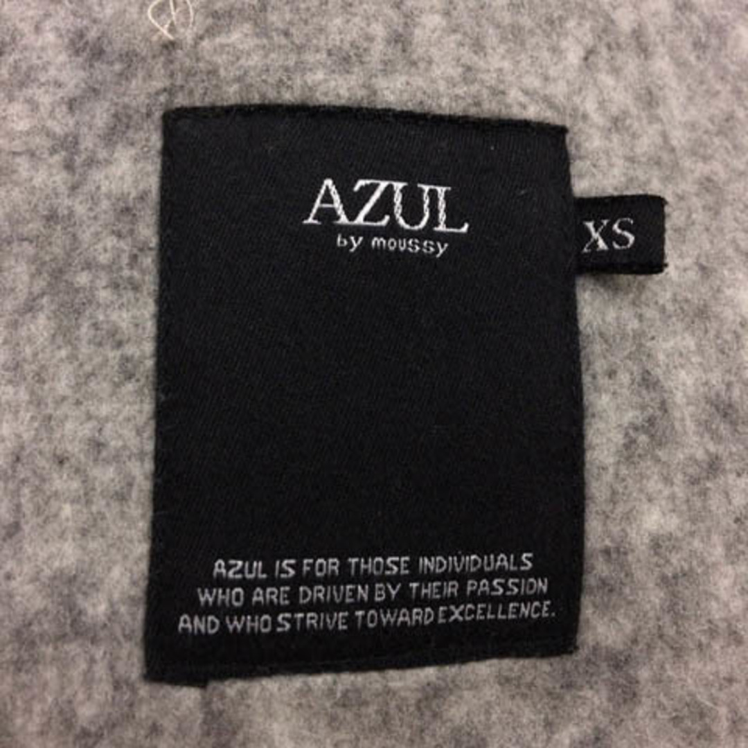 AZUL by moussy(アズールバイマウジー)のアズールバイマウジー ジャケット テーラード 総柄 裏起毛 長袖 XS グレー メンズのジャケット/アウター(テーラードジャケット)の商品写真