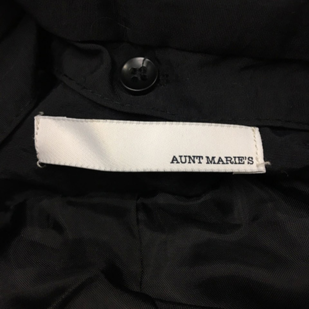Aunt Marie's(アントマリーズ)のアントマリーズ コート 中綿 ロング スタンドカラー ノーカラー 長袖 F 黒 レディースのジャケット/アウター(その他)の商品写真
