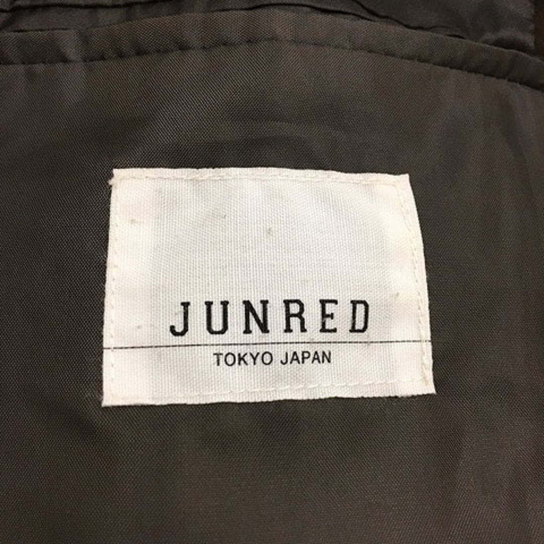 JUNRED(ジュンレッド)のジュンレッド コート チェスター ロング ダブル 無地 長袖 S 茶 ブラウン メンズのジャケット/アウター(その他)の商品写真