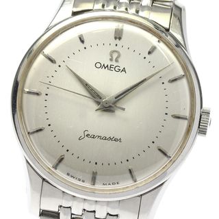 オメガ(OMEGA)のオメガ OMEGA 2810-3 SC シーマスター cal.283 リダンダイヤル 手巻き メンズ _805106(腕時計(アナログ))