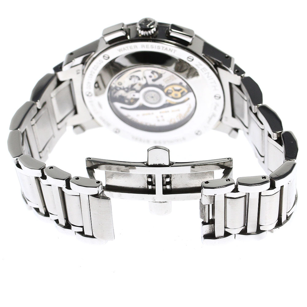 ZENITH(ゼニス)のゼニス ZENITH 01/02.0451.400 ポートロワイヤル エルプリメロ クロノグラフ デイト 自動巻き メンズ 保証書付き_803543 メンズの時計(腕時計(アナログ))の商品写真