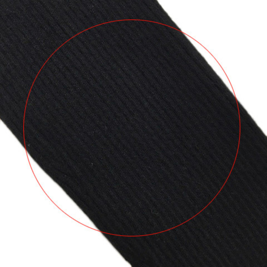 LagunaMoon(ラグナムーン)のラグナムーン セーター ニット プルオーバー モックネック リブ 長袖 F 黒 レディースのトップス(ニット/セーター)の商品写真