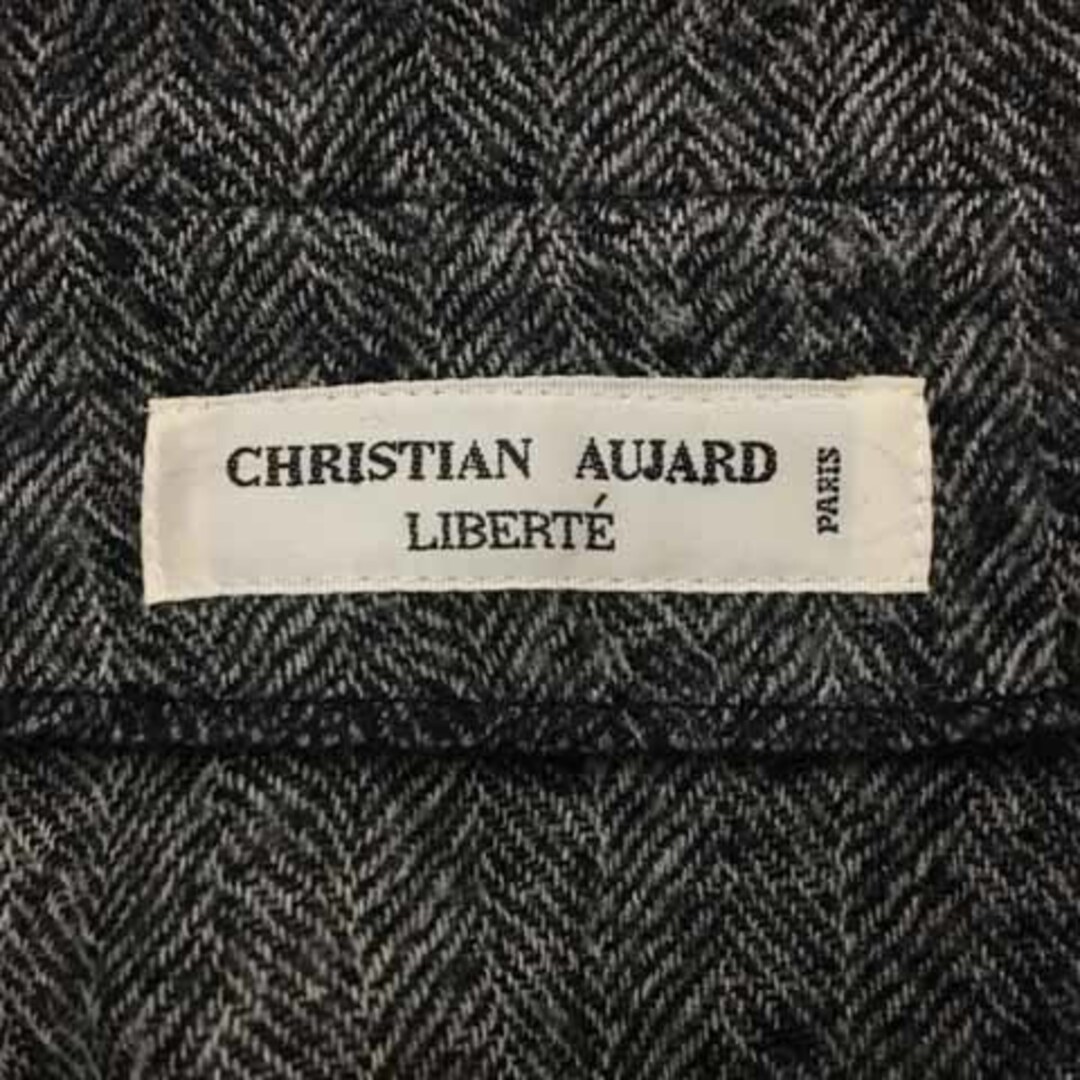 CHRISTIAN AUJARD(クリスチャンオジャール)のクリスチャンオジャール LIBERTE コート 薄手 長袖 13 グレー 黒 レディースのジャケット/アウター(その他)の商品写真