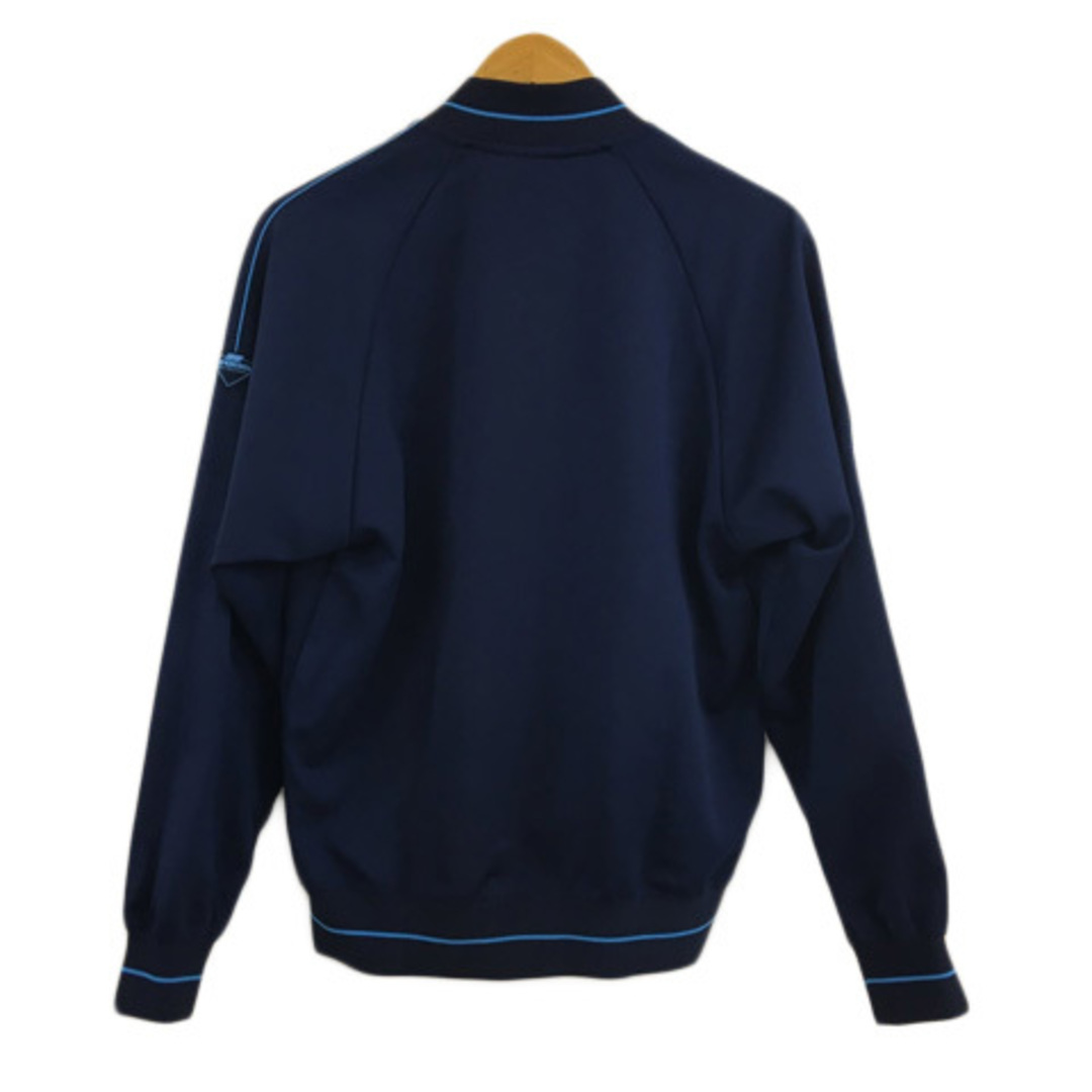 MIZUNO(ミズノ)のミズノ SUPER STAR ジャケット ジャージ 長袖 98-6 紺 水色 メンズのジャケット/アウター(ブルゾン)の商品写真