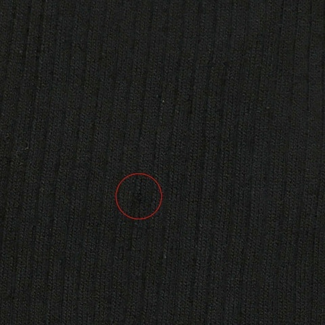 LOWRYS FARM(ローリーズファーム)のローリーズファーム スカート タイト ロング ニット ウエストゴム M 黒 レディースのスカート(ロングスカート)の商品写真