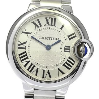 カルティエ(Cartier)のカルティエ CARTIER W6920084 バロンブルーMM クォーツ ボーイズ 良品 _802349(腕時計(アナログ))