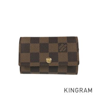 ルイヴィトン(LOUIS VUITTON)のルイ・ヴィトン ダミエ エベヌ ミュルティクレ 6 N62630 キーケース(キーケース)