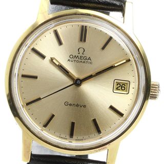 オメガ(OMEGA)のオメガ OMEGA 166.0163 ジュネーブ Cal.1012 デイト 自動巻き メンズ _800585(腕時計(アナログ))