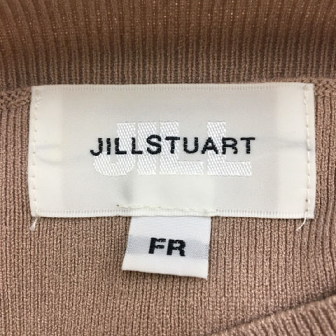 JILL by JILLSTUART(ジルバイジルスチュアート)のジルバイジルスチュアート セーター ニット 無地 長袖 FR ピンク ベージュ レディースのトップス(ニット/セーター)の商品写真