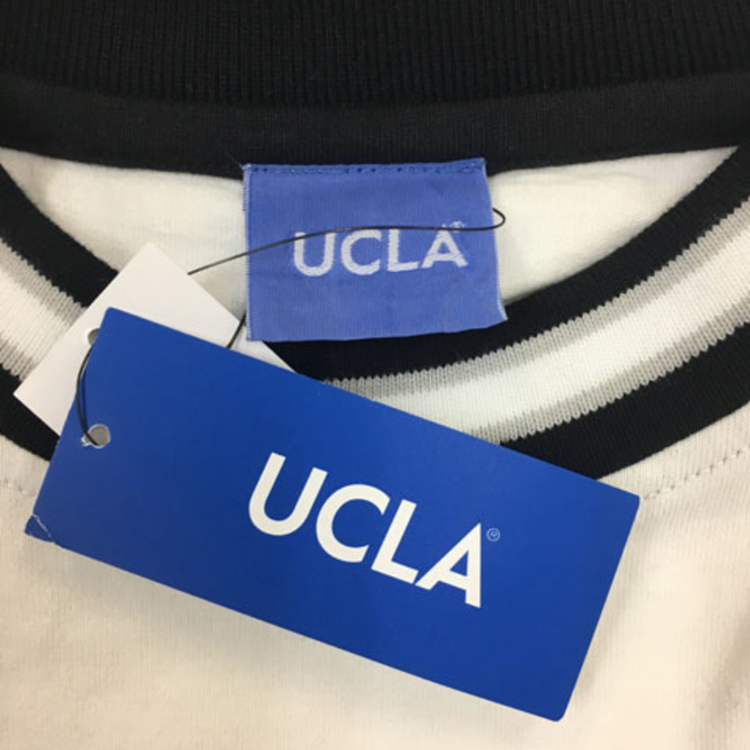 other(アザー)のUCLA Tシャツ カットソー プルオーバー プリント 五分袖 M 白 緑 メンズのトップス(その他)の商品写真