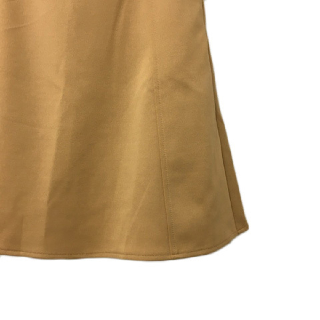 MAJESTIC LEGON(マジェスティックレゴン)のマジェスティックレゴン スカート フレア ミニ パール M ベージュ 茶 レディースのスカート(ミニスカート)の商品写真