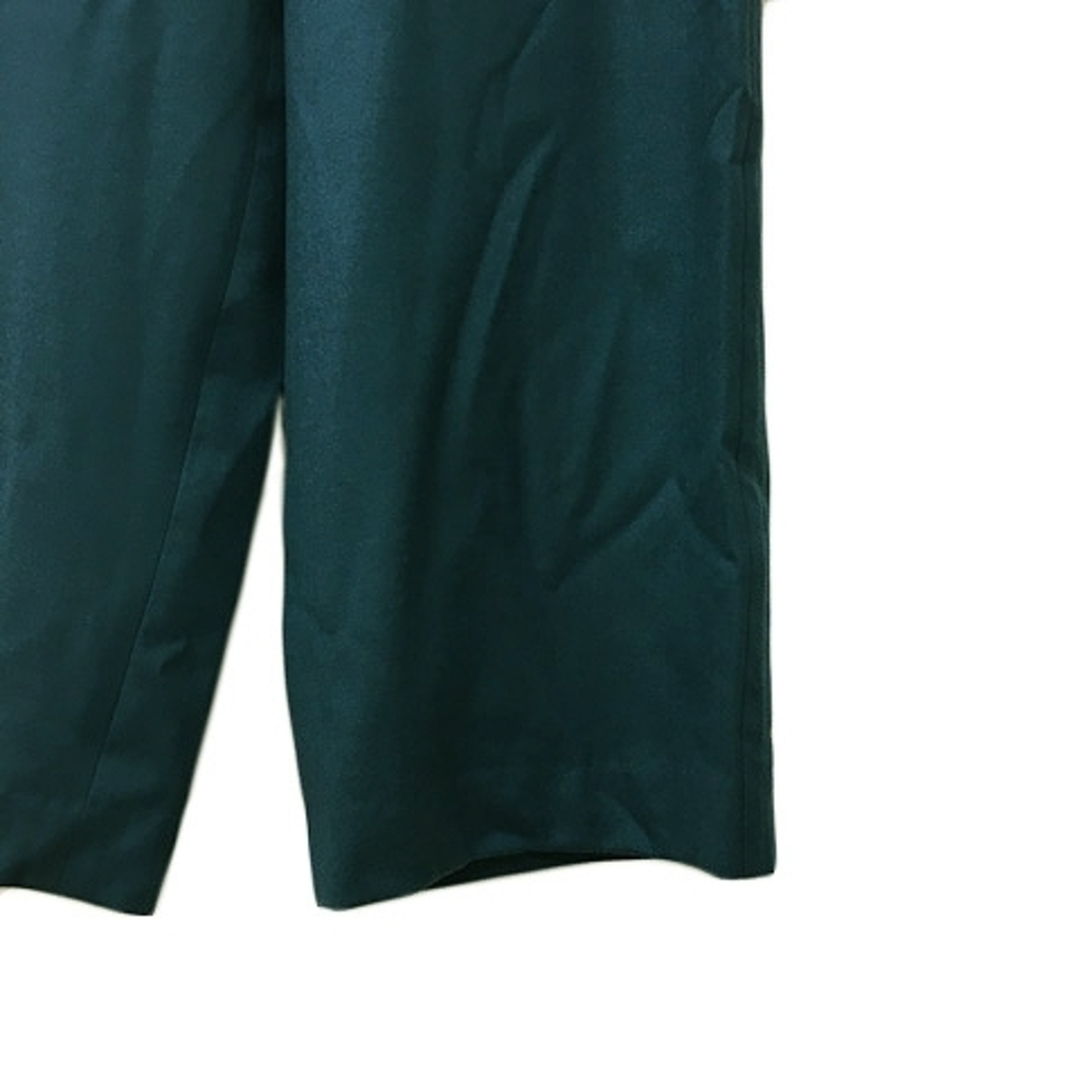 MACPHEE(マカフィー)のマカフィー トゥモローランド パンツ ワイド ベイカー 無地 ウール 34 緑 レディースのパンツ(その他)の商品写真