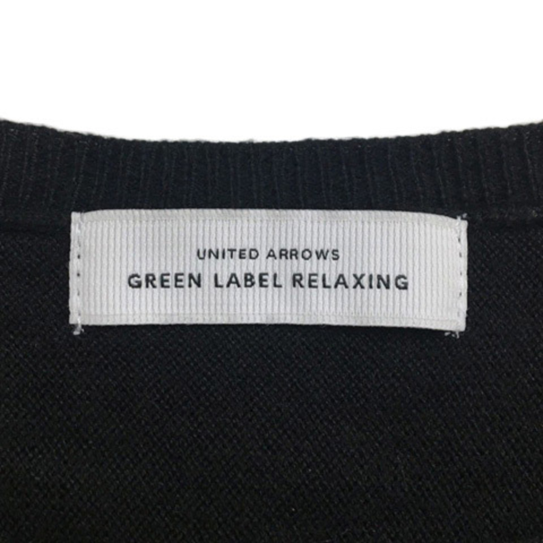 UNITED ARROWS green label relaxing(ユナイテッドアローズグリーンレーベルリラクシング)のグリーンレーベルリラクシング ユナイテッドアローズ セーター ニット 長袖 黒 レディースのトップス(ニット/セーター)の商品写真