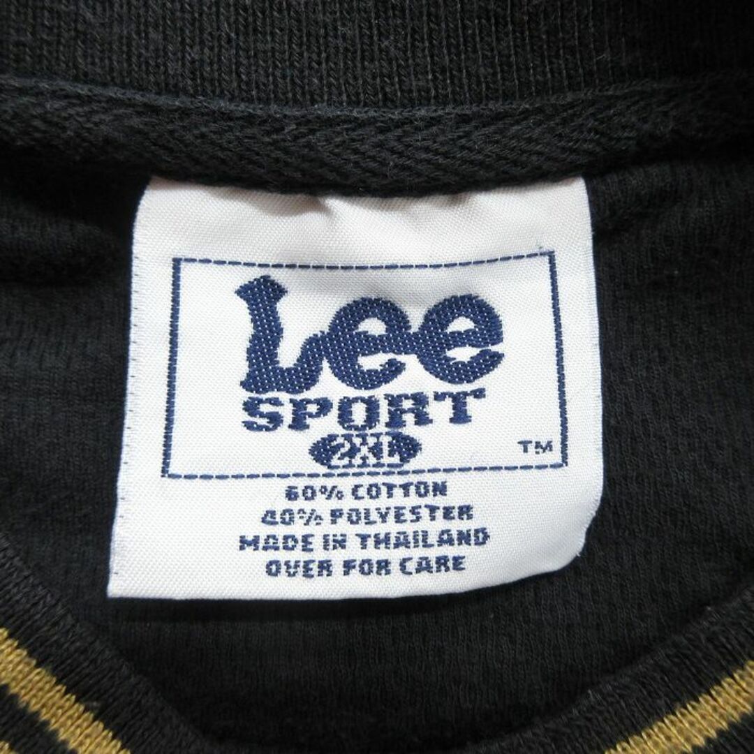 Lee(リー)のXL★古着 リー Lee 長袖 ビンテージ フットボール Tシャツ メンズ 00年代 00s コロラドバッファローズ NCAA 大きいサイズ クルーネック 黒 ブラック 23jul17 中古 メンズのトップス(Tシャツ/カットソー(半袖/袖なし))の商品写真