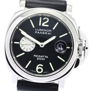 パネライ(PANERAI)のパネライ PANERAI PAM00107 ルミノール レガッタ 自動巻き メンズ 良品 _805897(腕時計(アナログ))