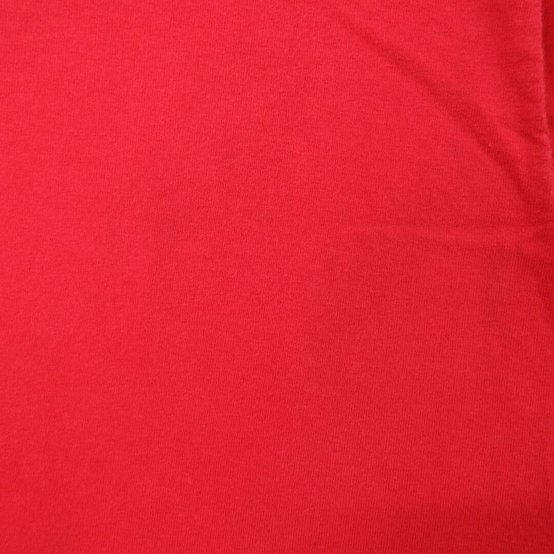 L★古着 ビンテージ ノースリーブ Tシャツ メンズ 00年代 00s ネブラスカハスカーズ コットン クルーネック 赤 レッド 23jul18 中古 メンズのトップス(タンクトップ)の商品写真