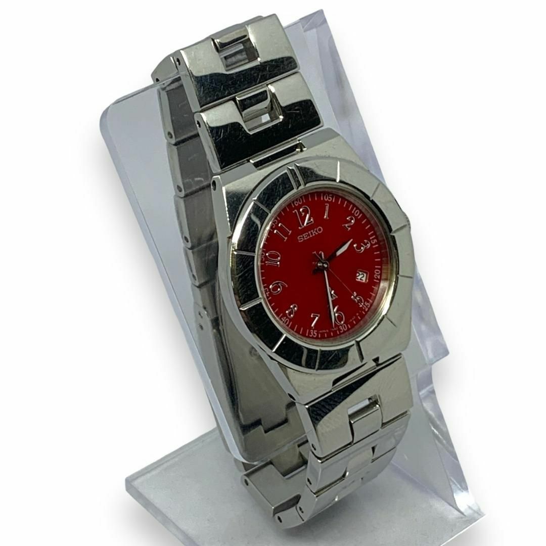 SEIKO(セイコー)の【電池交換済】セイコー　ルキア　レッド文字盤　7N82-0620　腕時計 レディースのファッション小物(腕時計)の商品写真