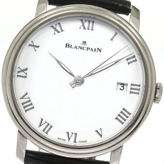 ブランパン(BLANCPAIN)のブランパン Blancpain Ref.6630 1531 55B ヴィルレ 8デイズ K18WG デイト 自動巻き メンズ 保証書付き_796127(腕時計(アナログ))