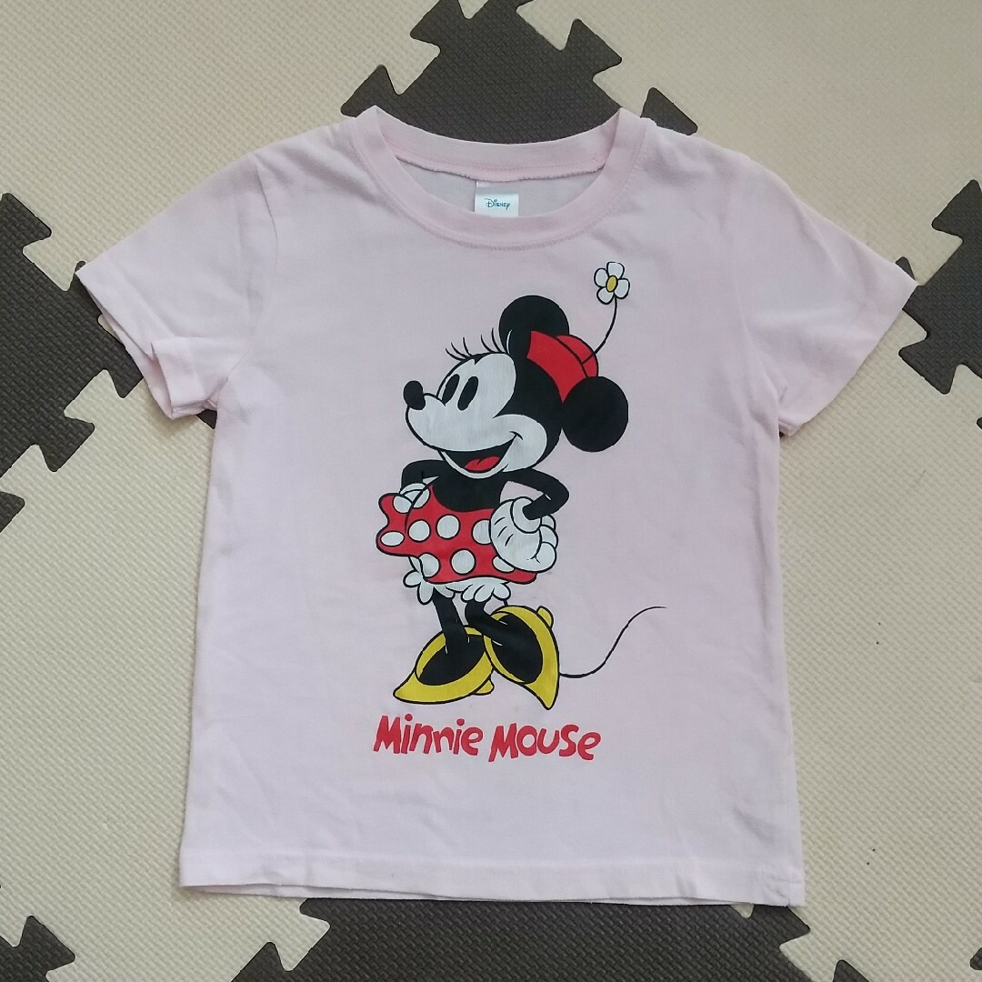 ミニーマウス Tシャツ 120cm キッズ/ベビー/マタニティのキッズ服女の子用(90cm~)(Tシャツ/カットソー)の商品写真