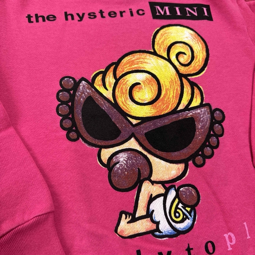 HYSTERIC MINI(ヒステリックミニ)のヒスミニ トレーナー 120cm キッズ/ベビー/マタニティのキッズ服女の子用(90cm~)(Tシャツ/カットソー)の商品写真