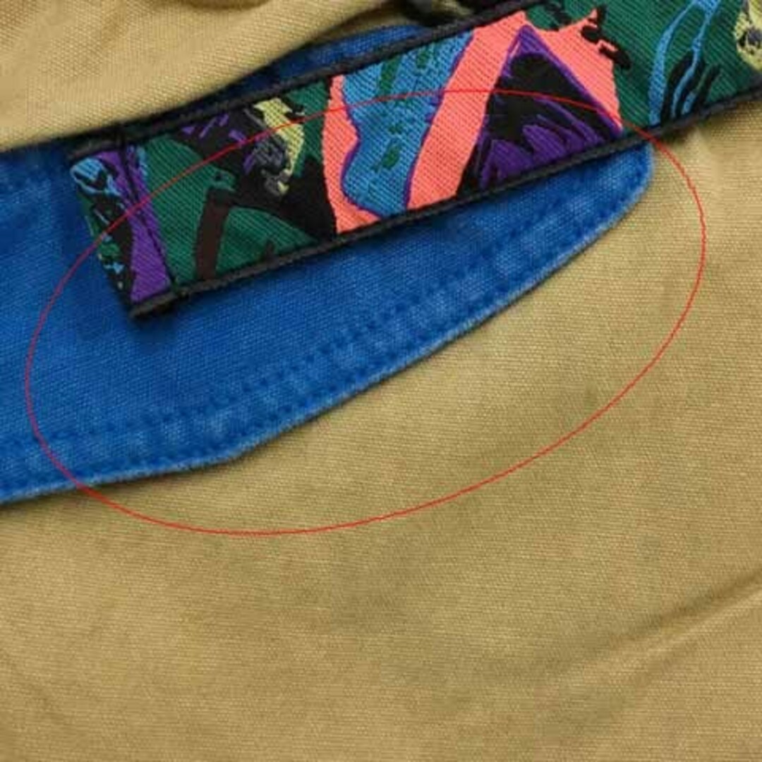 aldies(アールディーズ)のアールディーズ スカート 台形 ミニ ウエストゴム 切替 S ベージュ 紫 レディースのスカート(ミニスカート)の商品写真
