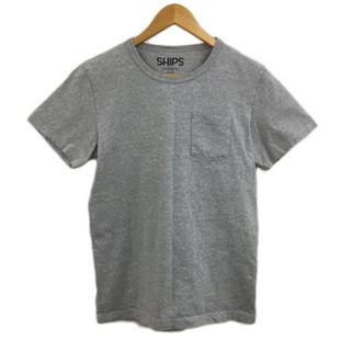 シップス(SHIPS)のシップス colors Tシャツ カットソー 無地 半袖 Small グレー(Tシャツ/カットソー(半袖/袖なし))