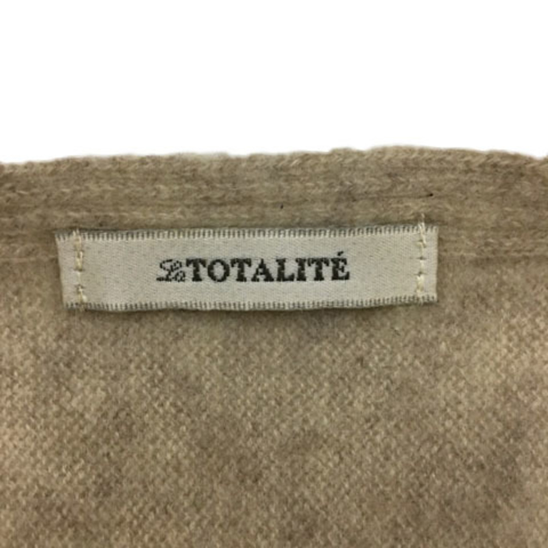 La TOTALITE(ラトータリテ)のラ トータリテ セーター ニット プルオーバー カシミヤ 長袖 ベージュ レディースのトップス(ニット/セーター)の商品写真