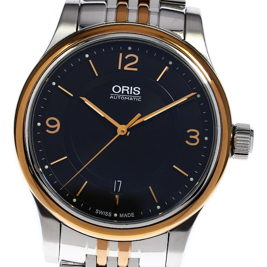 ORIS(オリス)のオリス ORIS 733-7594-4334 クラシック デイト 自動巻き メンズ _805123 メンズの時計(腕時計(アナログ))の商品写真