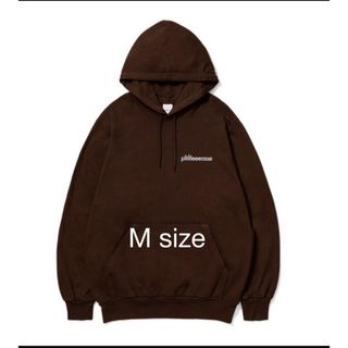 ワンエルディーケーセレクト(1LDK SELECT)のplllllleeeasse hooded sweatshirt brown M(パーカー)