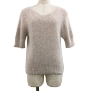 プロポーションボディドレッシング(PROPORTION BODY DRESSING)のプロポーション ボディドレッシング セーター ニット 五分袖 FR ピンク(ニット/セーター)