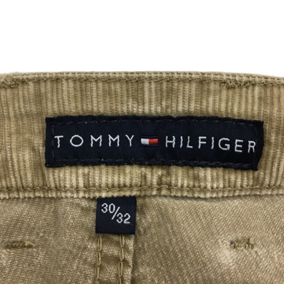 TOMMY HILFIGER(トミーヒルフィガー)のトミーヒルフィガー パンツ ストレート コーデュロイ 30/32 ベージュ メンズのパンツ(スラックス)の商品写真