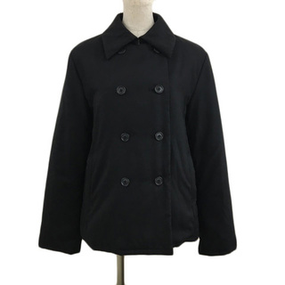コムサイズム(COMME CA ISM)のコムサイズム コート ピーコート Pコート ジャケット 中綿 ショート F 黒(ピーコート)