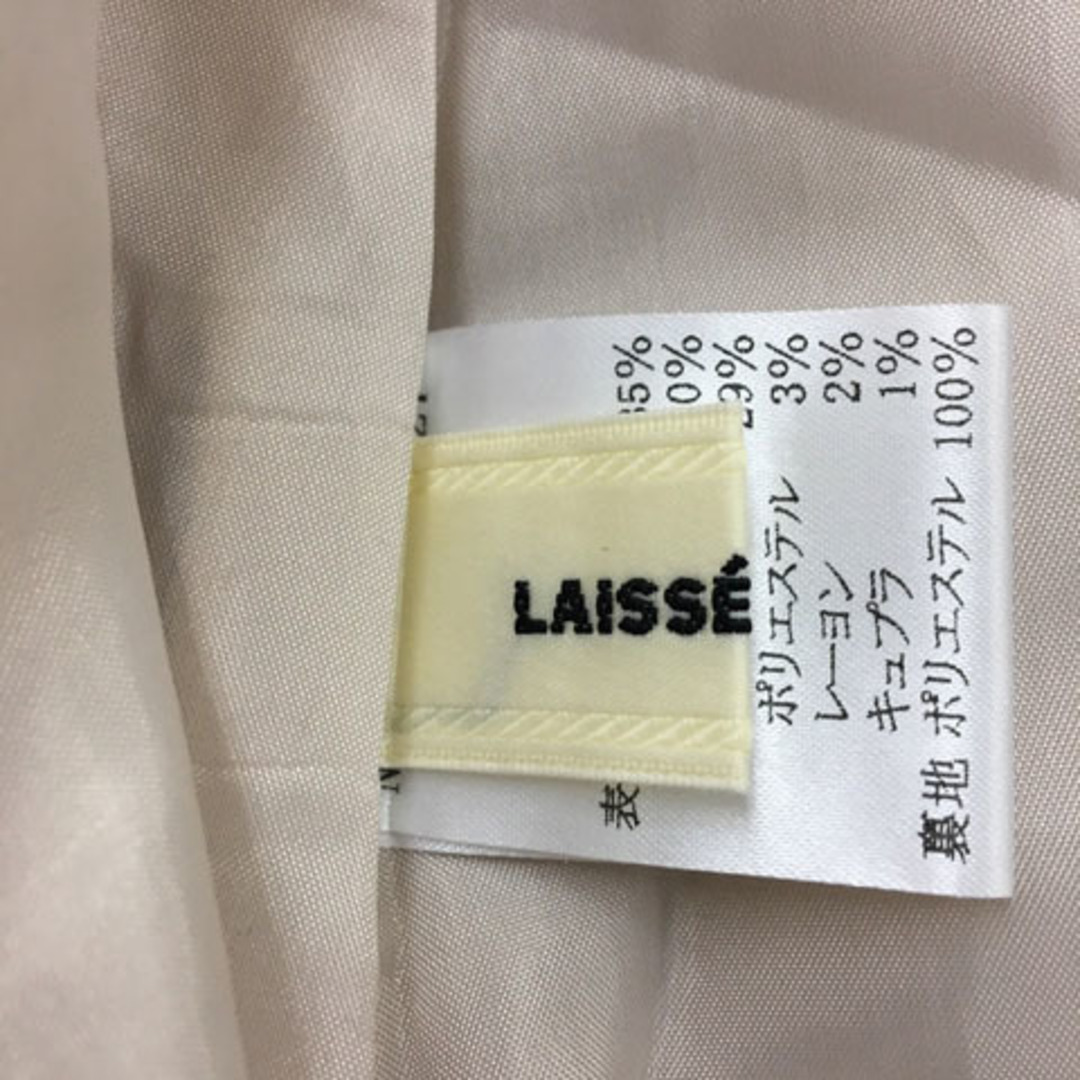 LAISSE PASSE(レッセパッセ)のレッセパッセ スカート フレア ミニ ツイード 38 ピンク 白 ホワイト レディースのスカート(ミニスカート)の商品写真