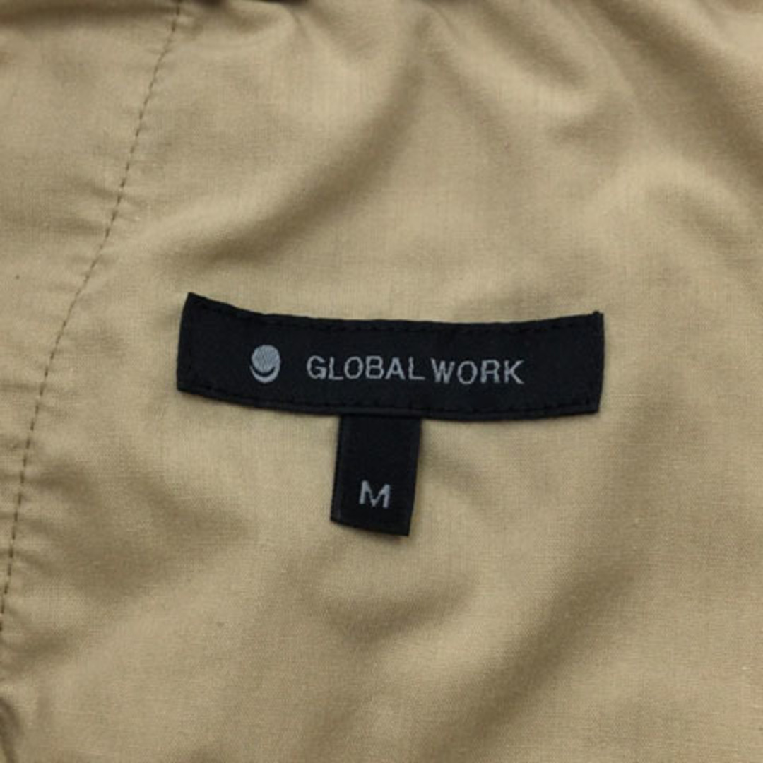 GLOBAL WORK(グローバルワーク)のグローバルワーク パンツ テーパード クロップド チェック M ベージュ 茶 メンズのパンツ(スラックス)の商品写真