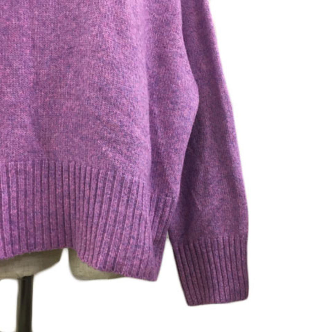 Auntie Rosa(アンティローザ)のアンティーローザ HOLIDAY セーター ニット 長袖 F ピンク 紫 レディースのトップス(ニット/セーター)の商品写真