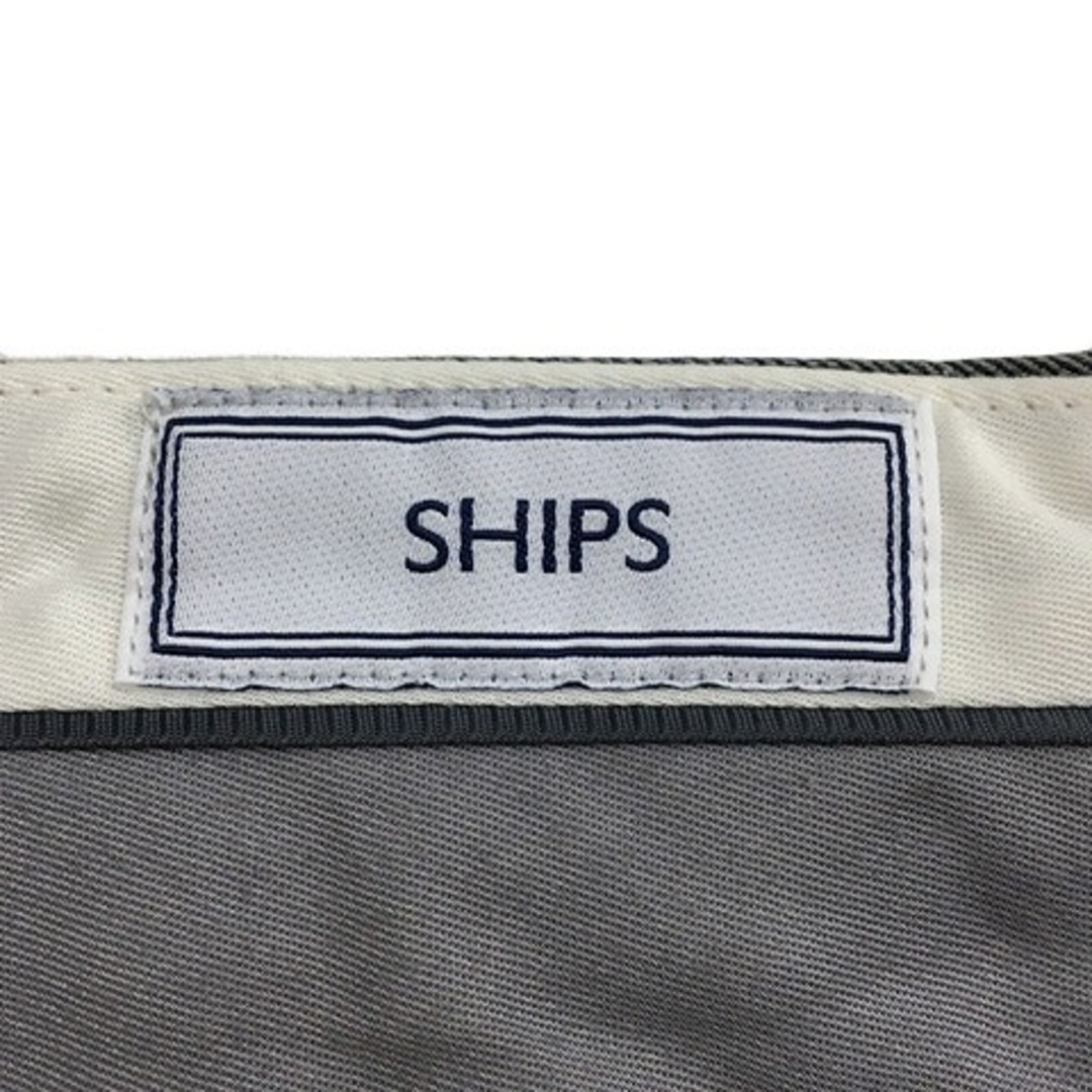 SHIPS(シップス)のシップス SHIPS パンツ テーパード ロング 無地 50 グレー メンズのパンツ(スラックス)の商品写真