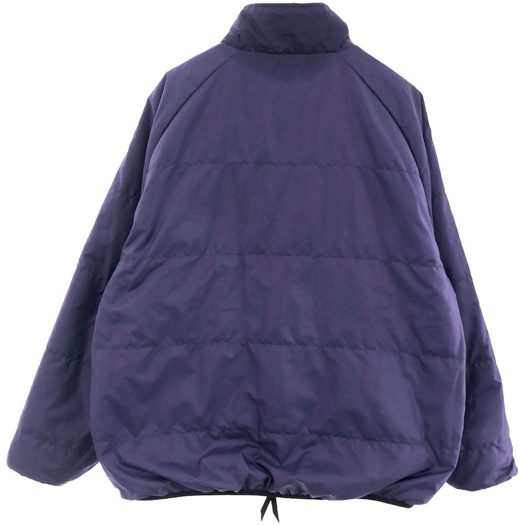 PWA(Progressive Workers Association) プア Thinsulate TWO-FACE PUFFY JACKET リバーシブルパテッドジャケット ネイビー×パープル L メンズのジャケット/アウター(その他)の商品写真