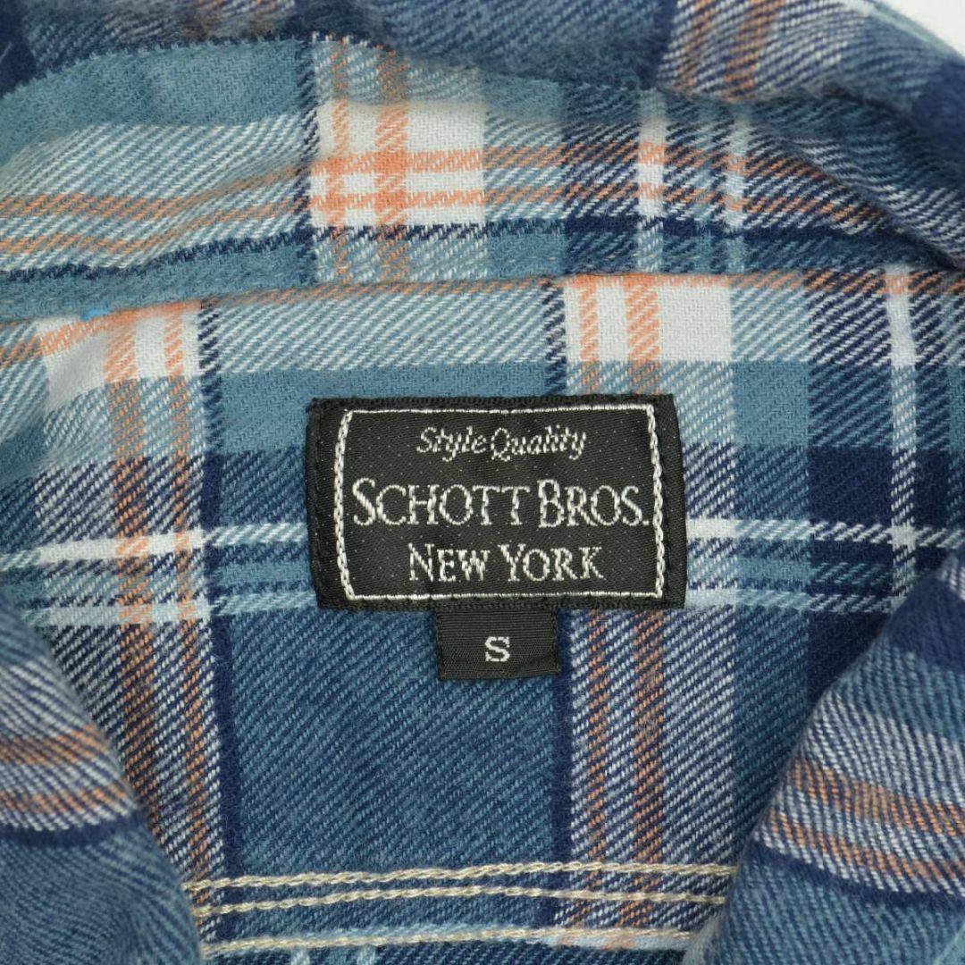 schott(ショット)の【Schott】LIGHT NEL SHIRT HORSE WITH NAME メンズのトップス(シャツ)の商品写真