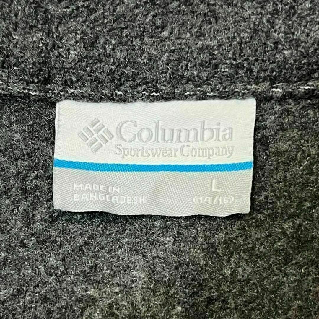 Columbia(コロンビア)の【036】USA規格コロンビア フルジップ フリースベスト　ロゴ刺繍 レディースのトップス(ベスト/ジレ)の商品写真