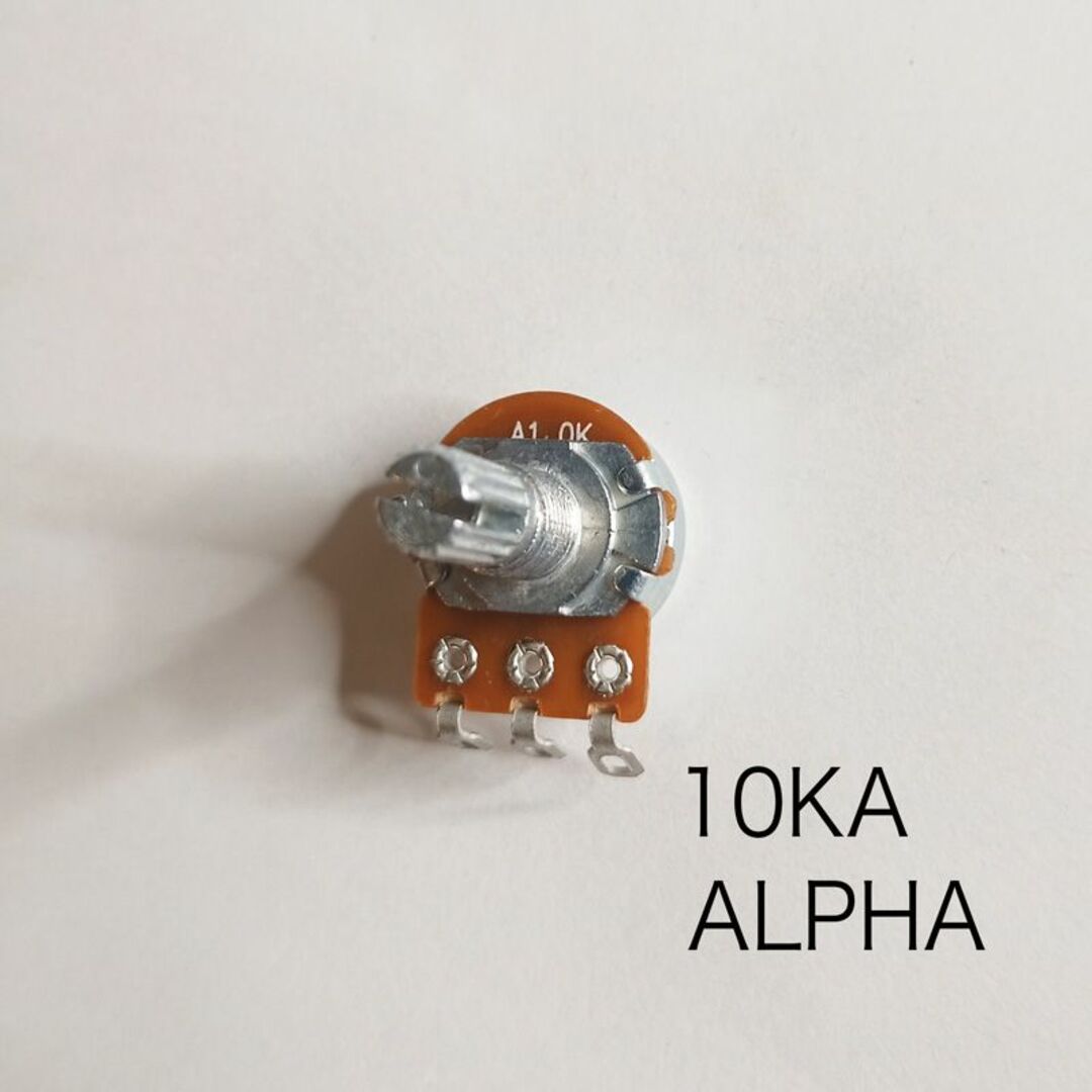 ALPHA 10KA ボリューム/可変抵抗   φ16 / Aカーブ   楽器のギター(エフェクター)の商品写真