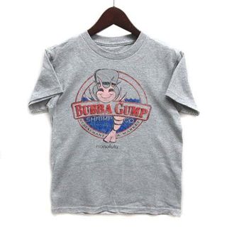 アザー(other)のババガンプ BUBBA GUMP SHRIMP プリント Tシャツ 半袖 グレー(Tシャツ(半袖/袖なし))