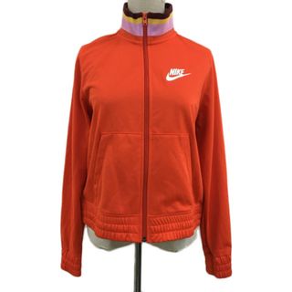 ナイキ(NIKE)のナイキ ジャケット トラック ジャージ スポーツウェア 長袖 S 赤 オレンジ(その他)