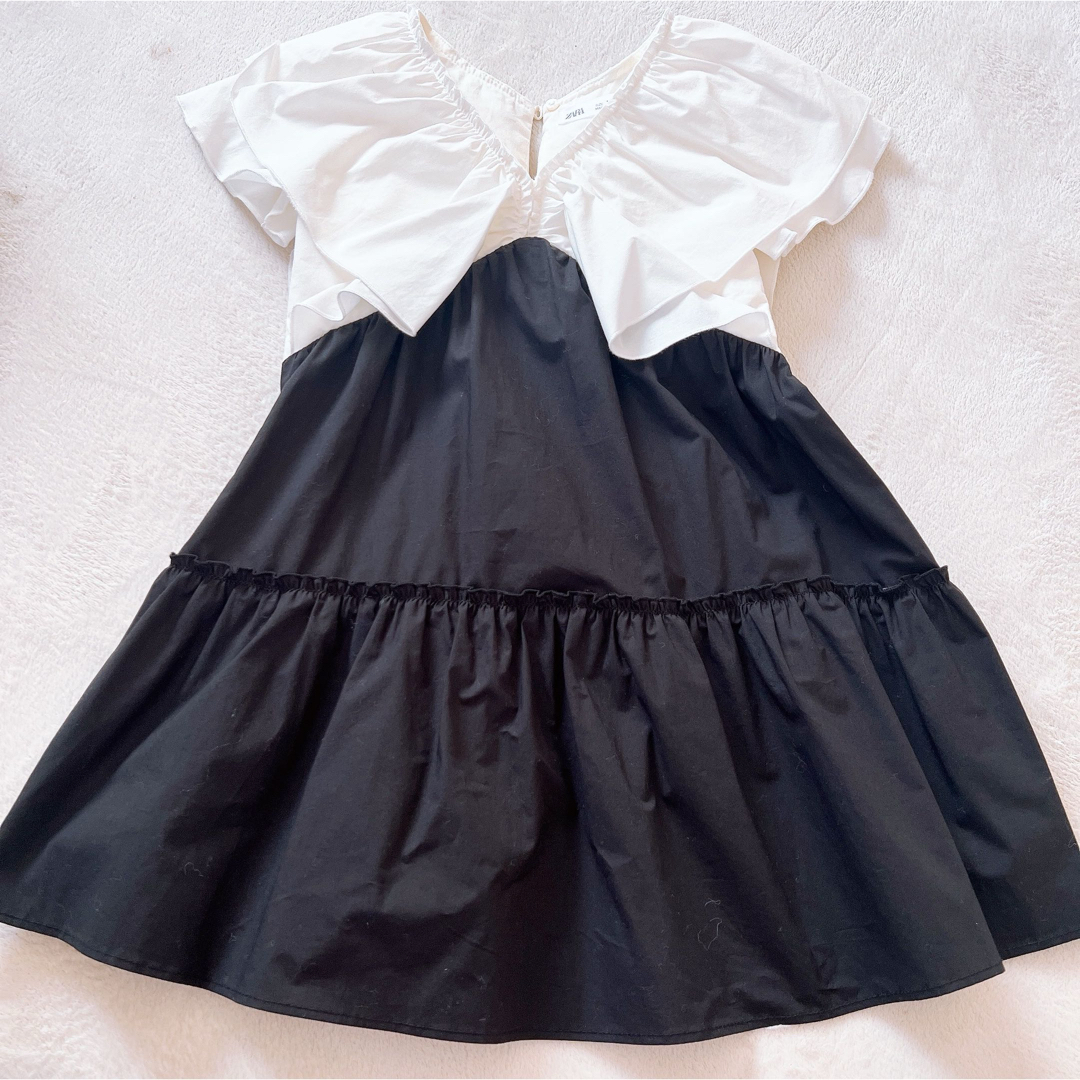 ZARA KIDS(ザラキッズ)の新品未使用　zara girl トップス　ワンピース　122 キッズ/ベビー/マタニティのキッズ服女の子用(90cm~)(ワンピース)の商品写真