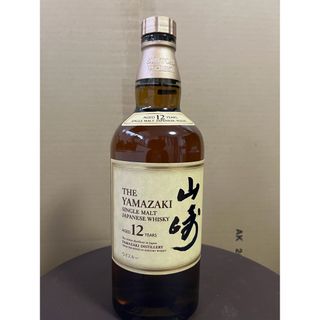 サントリー(サントリー)の山﨑12年　空き瓶　送料無料(ウイスキー)