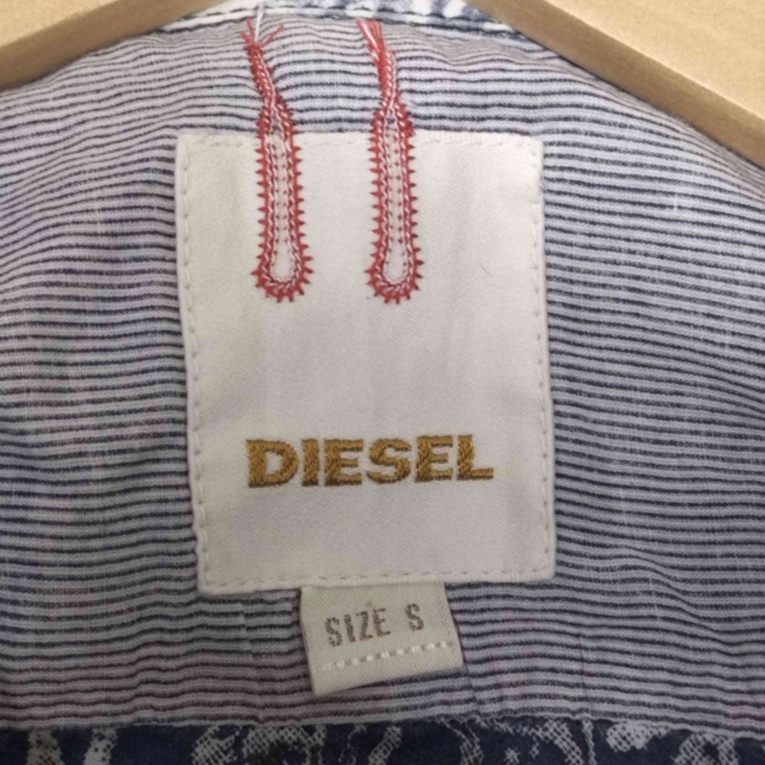 DIESEL(ディーゼル)のDIESEL(ディーゼル) 00S ペイズリー シースルー S/S シャツ メンズのトップス(その他)の商品写真