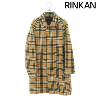 BURBERRY - バーバリー ノヴァチェックウールステンカラーコート メンズ 48