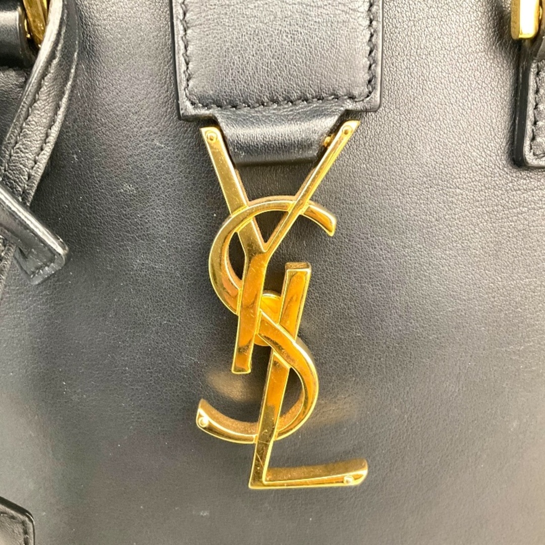 Saint Laurent(サンローラン)の　サンローラン SAINT LAURENT カバス スモール 394461 ブラック レザー レディース ハンドバッグ レディースのバッグ(ハンドバッグ)の商品写真